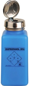 Solvent Container, ESD durAstatic™, IPA Printed, One-Touch PumpMenda Products, Inc.